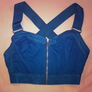 Blue Strap Top